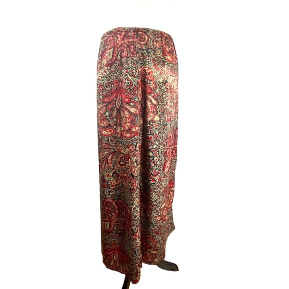 VTG 90's Light Academia Grandma JM Collection Paisley Maxi Skirt, Women’s Large - Picture 2 of 13